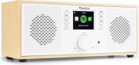 WiFi Internet Radio også med Spotify og Bluetooth udført i stilfuldt design, god stereo lyd / Hvid