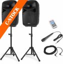 VPS102A Plug & Play 600W Speaker Set with Stands "C-STOCK"