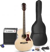 ShowKit Electric Acoustic Guitar Pack Natural