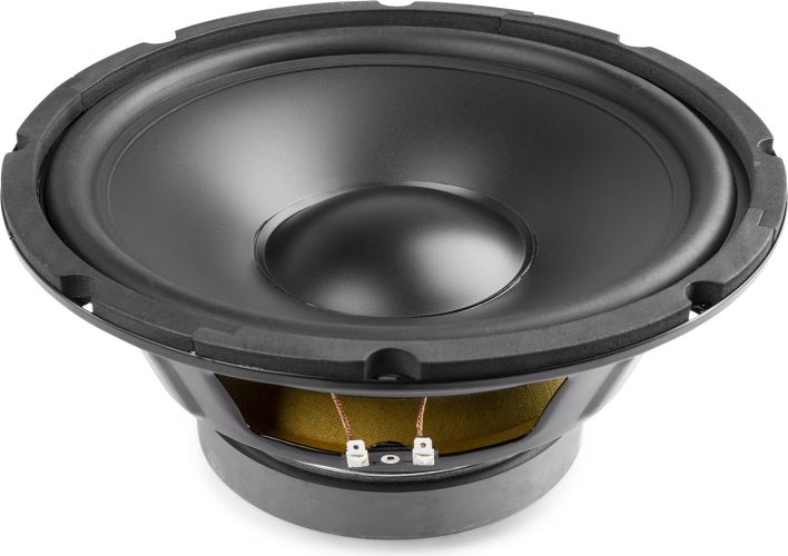 Hi-Fi basenhed med polymembran / 10" bas 125W rms 8 ohm