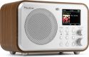 Milan DAB+ Radio with Battery Silver