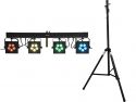 Diskolys & Lyseffekter, Eurolite Set LED KLS-902 + STV-40S-WOT Steel stand