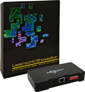 LASERWORLD ShowNET incl. Showeditor Lasershow Software