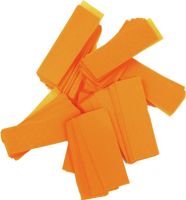 TCM FX Slowfall Confetti rectangular 55x18mm, neon-orange, uv active, 1kg