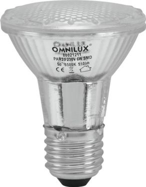 Omnilux PAR-20 230V SMD 6W E-27 LED 6500K