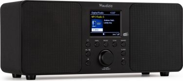 Genua DAB+ Stereo Radio Black