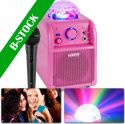 Højttalere, SBS50P Bluetooth Party Speaker LED Ball Pink "B-STOCK"