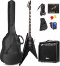 GigKit Elektrisk Guitar Pakke Rock Style Sort