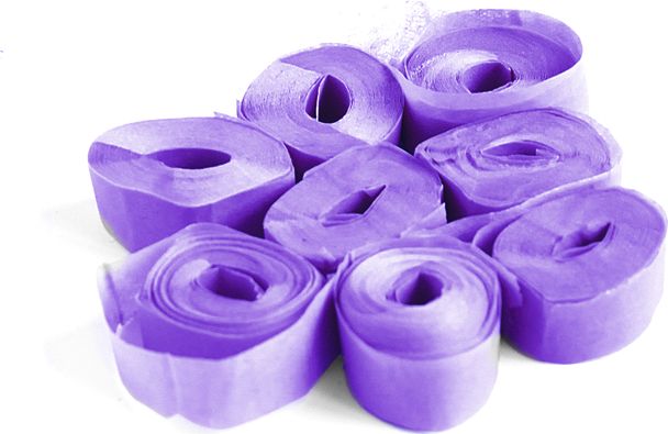 TCM FX Slowfall Streamers 5mx0.85cm, purple, 100x