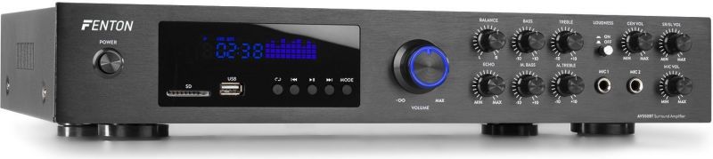 Surround Forstærker AV550BT 5.1 / Bluetooth / Karaoke / FM Radio / USB MP3 /  320W