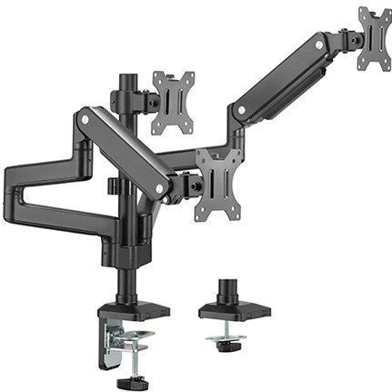 MAD30G Triple Monitor Arm Gas Spring 17-27"