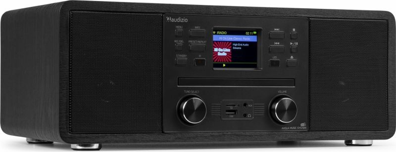 Avola Digital Music System CD/BT/DAB+/Internet Black