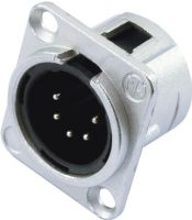 NEUTRIK XLR mounting plug 5pin NC5MDL-1