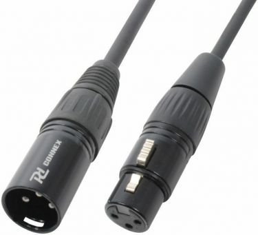 CX35-25 Cable XLR male/female 25m Black