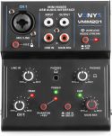 VMM201 2-Channel Mixer with USB Audio Interface