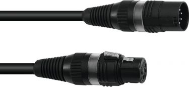 SOMMER CABLE DMX cable XLR 5pin 10m bk Hicon