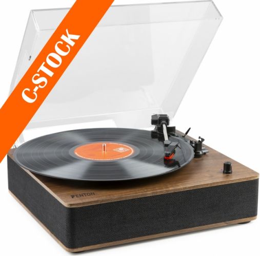 RP161 Record Player HQ BT Walnut Wood "C-STOCK"