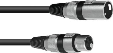 Omnitronic XLR cable 3pin 10m bk