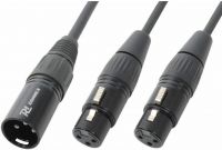 elle
CX142 Y-Splitter XLR-kabel 1 XLR hann-2 XLR hunn